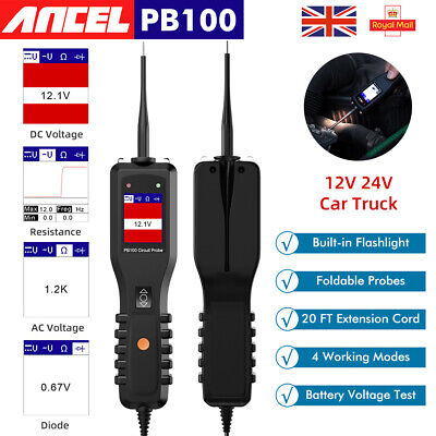 Annulla Car Sistema Elettrico Test Tester circuito Power Probe Strumento di prova di tensione 