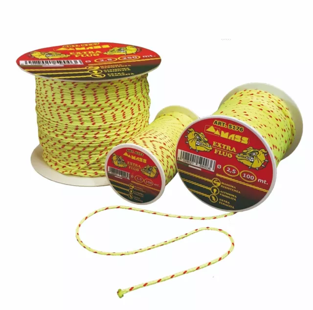 Filo Muratore Bianco 2mm - 50 Metri, Polipropilene, Per Edilizia