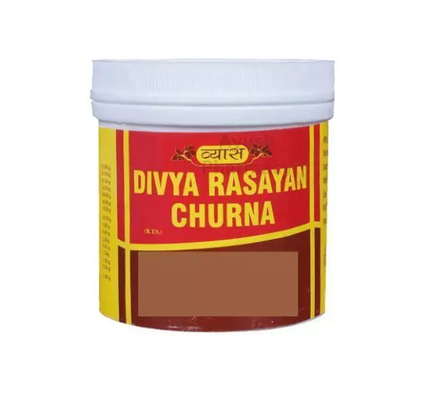 Vyas Ayurveda DIVYA RASAYAN CHURNA (100 g), poudre de formule 100 % à base...