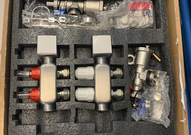 Wisewater 2 Loop / Port radiant heat manifold, PEX for radiant floor Heating