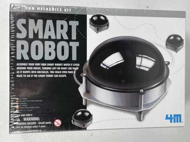4M KidzLabs  Smart Robot Fun Mechanics Kit by Toysmith Home School Science NEW
