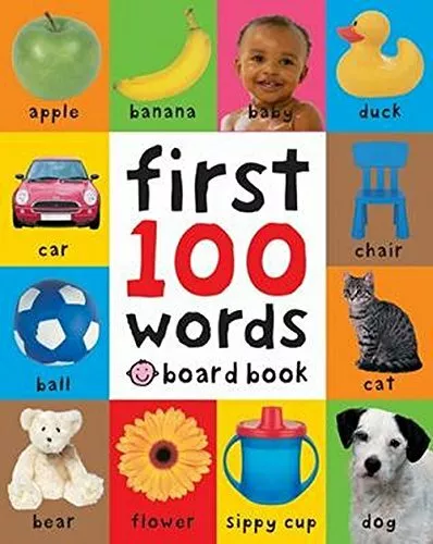 First 100 Words (UK Edition) (Soft to Touch Board Boo by Roger Priddy 1849154201