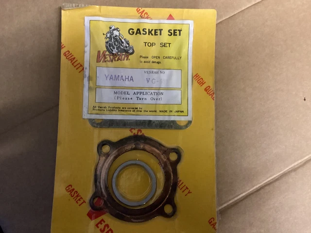Yamaha DT 125 MX (1978-1982) Engine Rebuild Kit - Main Bearings, Gaskets & Seals