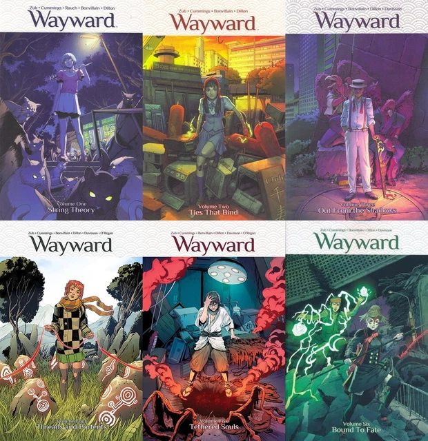 Wayward by Jim Zub Vol 1-6 Softcover TPB Graphic Novel Set