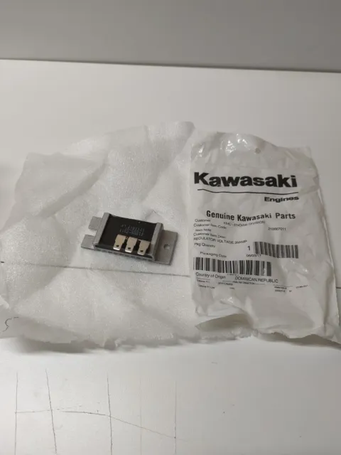 Genuine Oem Kawasaki Part # 21066-7011 Voltage Regulator; Replaces 21066-7003