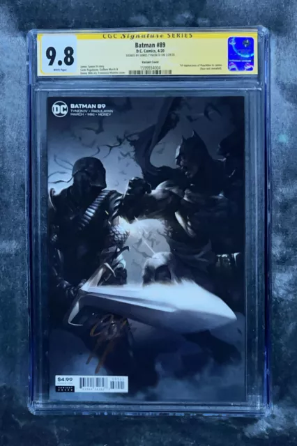 Batman #89 CGC 9.8 DC Comics(Comic Book) 1st Punchline Signed by James Tynion IV