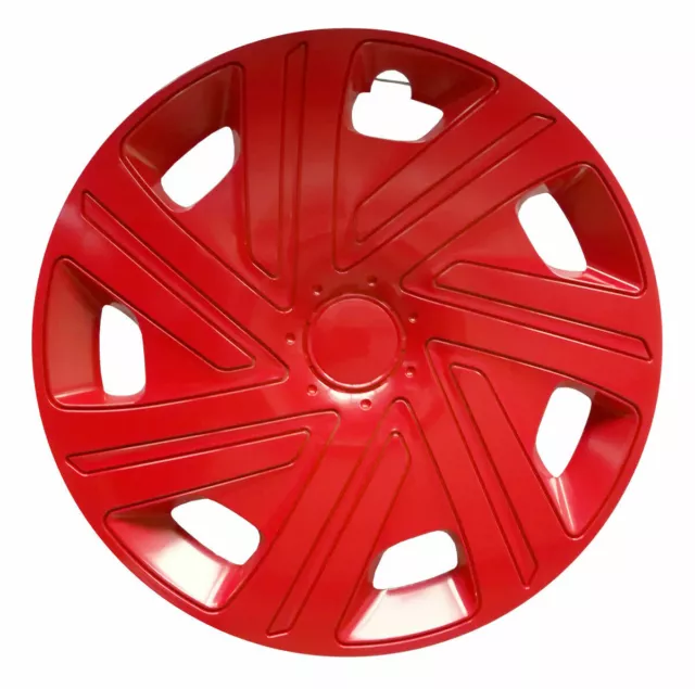 4x16" Wheel trims covers fit Ford Galaxy Focus Mondeo 16"  red full set x 4