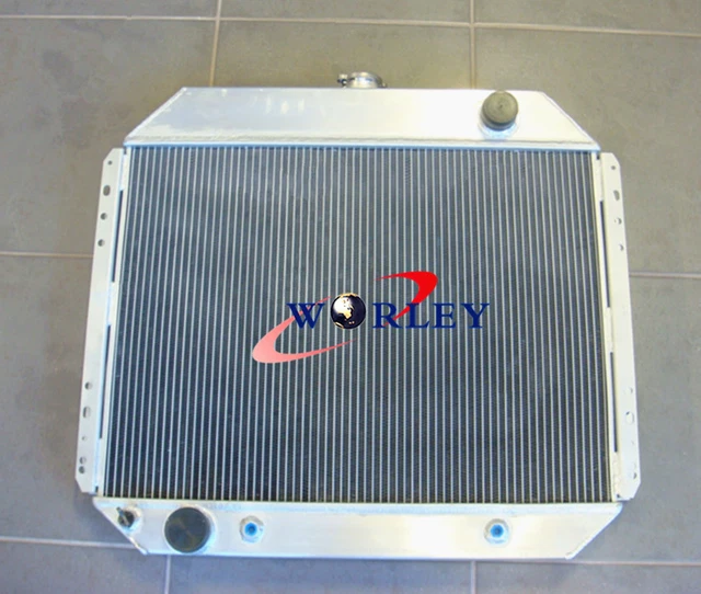 67 F100 Radiator ALUMINUM RADIATOR FOR Ford F100 F250 F350 Bronco V8 1967-1981 3Row $274 ...