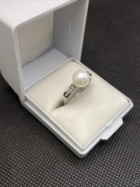 Bague Ancienne En Argent Massif 925 - Taille 62 - Jonc Ou Alliance - Créateur Ou Perle - Occasion
