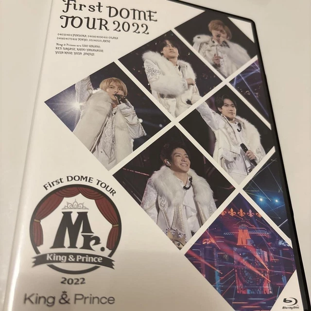 Ｋｉｎｇ＆Ｐｒｉｎｃｅfirst DOMETOUR 2022 Mr King & Prince First DOME TOUR 2022 Mr. Limited Edition 2 Blu