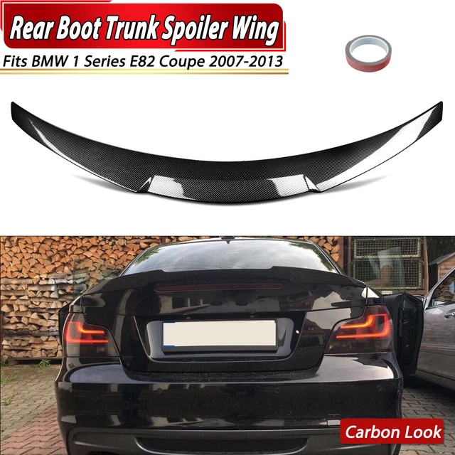 CARBON FIBER ABS M4 Style Rear Spoiler Wing For BMW 1 Series E82 Coupe