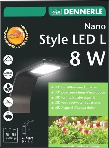 Dennerle Nano Style LED  Aufsteckleuchte  8 W