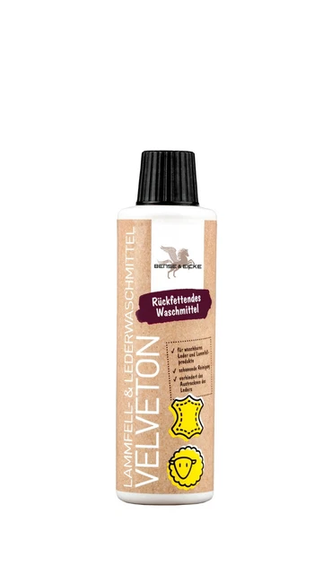 Bense & Eicke terciopelo piel de cordero y detergente de cuero 250 ml