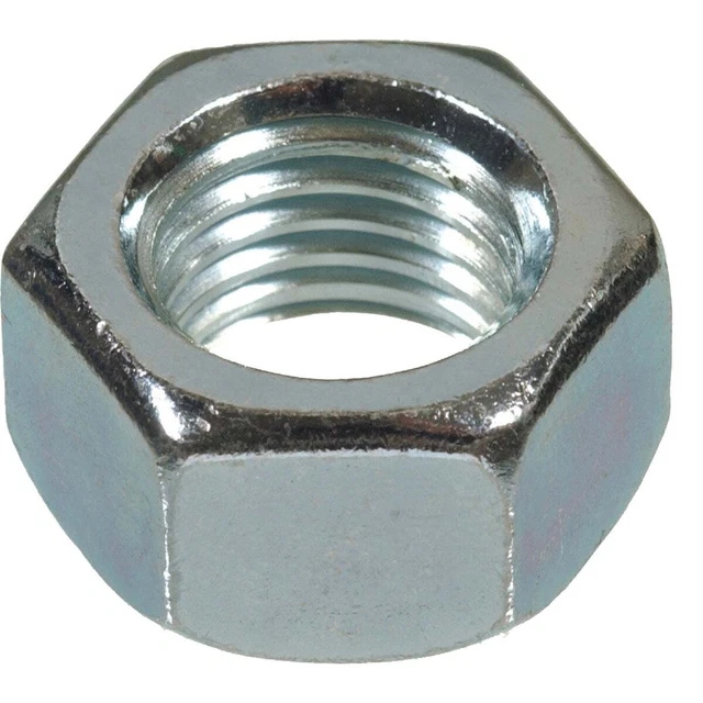 Hillman 1/4 In. 20 tpi Grade 2 Zinc Hex Machine Screw Nut (12 Ct.) 6212 Pack of