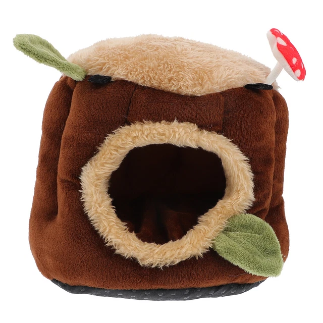 1 Set Winter warm Hamster Schlafbett Kaninchen Nest Haustier Nest Stumpfform