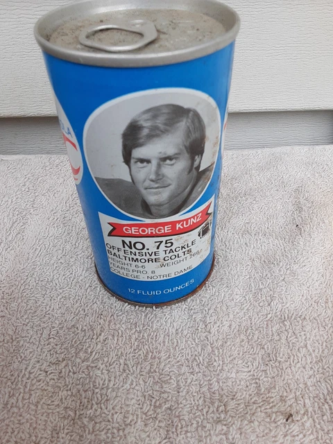 Rc Cola Colts George Kunz  Straight Steel Soda Can Cans Empty Gar