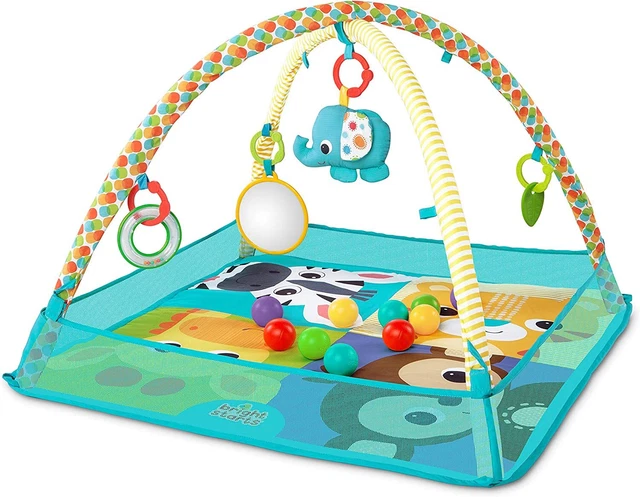 Bright Starts More-In-One Ball Pit Amusement Tapis de Jeux Avec Arc Et Piscine