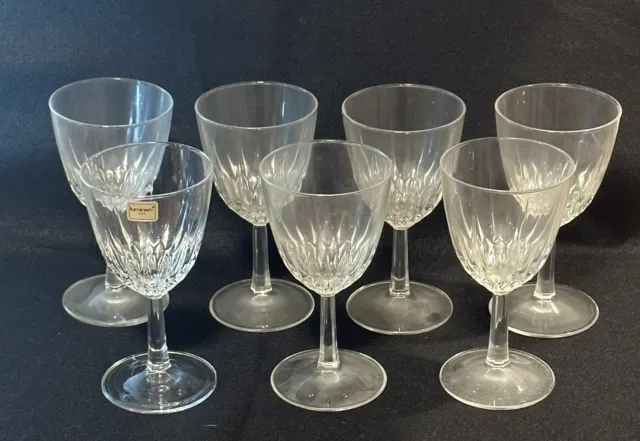 (7) Luminarc USA Crystal Wine Glass