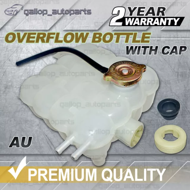 Radiator Overflow Expansion Bottle Tank For Ford Falcon AU White 1998-2002