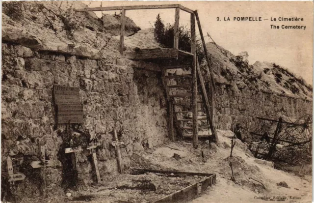 CPA AK Militaire - La Pompelle - Le Cimetiere (697781)