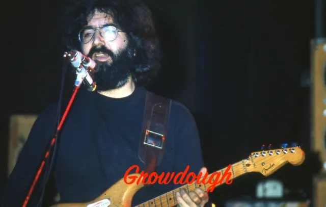 Grateful Dead Jerry Garcia Photo Slide Orig 35mm Singer Songwriter Guitarist