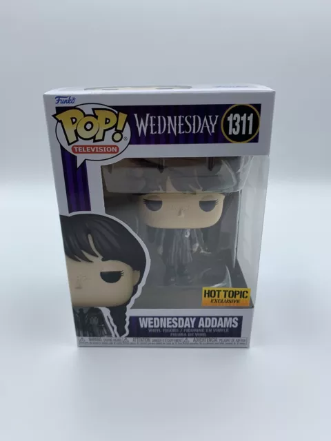 Funko Pop! Television 1311 Netflix Wednesday Addams Metallic Hot Topic Exclusive