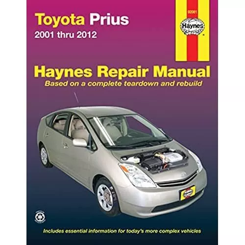 Toyota Prius Automotive Repair Manual: 2001-12 (Haynes  - Paperback NEW Editors