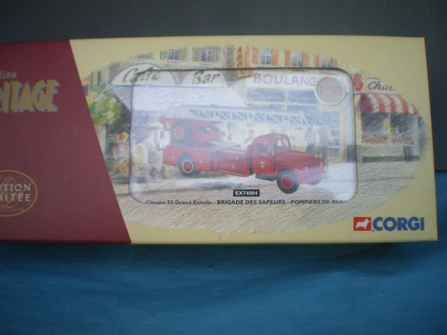 CITROEN TYPE 55 LA VACHE SERIEUSE CORGI 74101 1:50 imperfection pas rétro