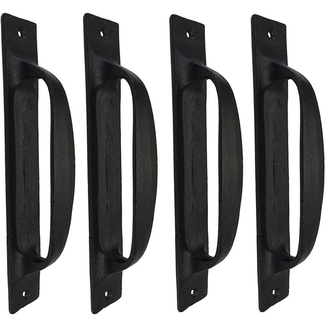 6.5" Flat Iron Handle - DS-03 - for Gate, Garage, Closet, Cabinet, Sliding...