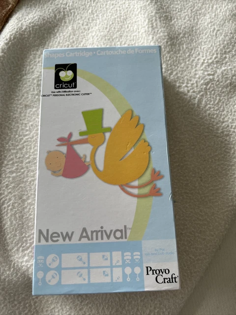 Cartucho troquelado de fuente artesanal Cricut Provo ~ Recién llegado
