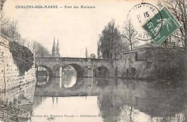 CHALONS-sur-MARNE - Pont des Mariniers