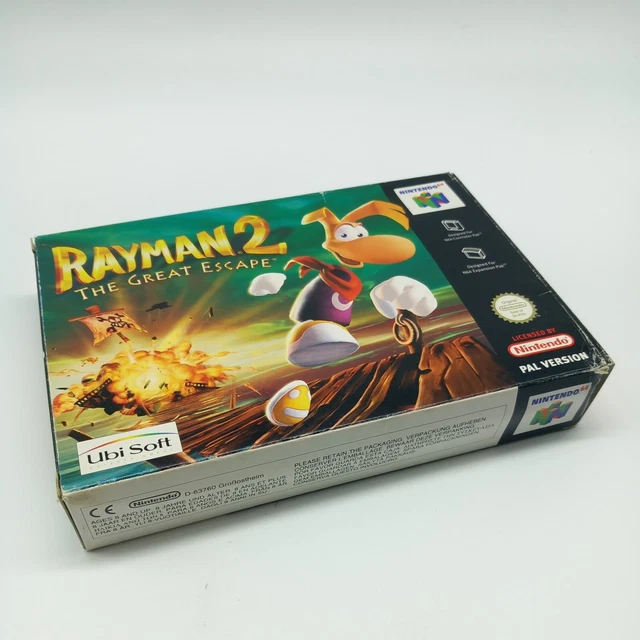 Rayman 2 The Great Escape - In scatola - PAL - Nintendo 64 N64