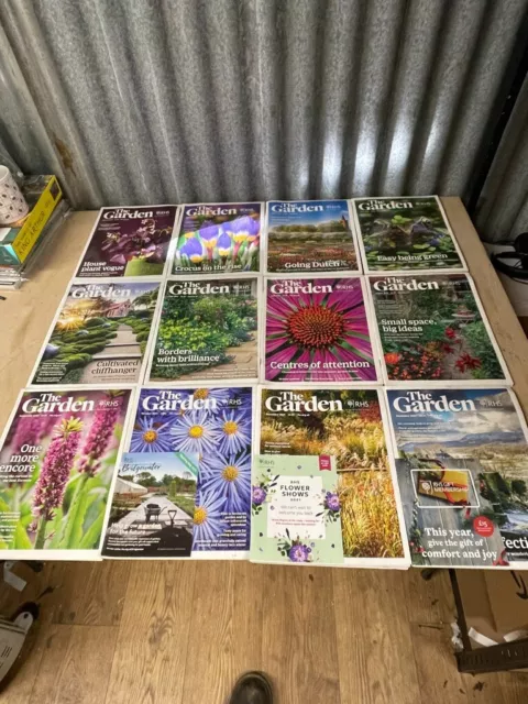 RHS The Garden Members Only Magazine 12 Issues Jan-Dec 2020