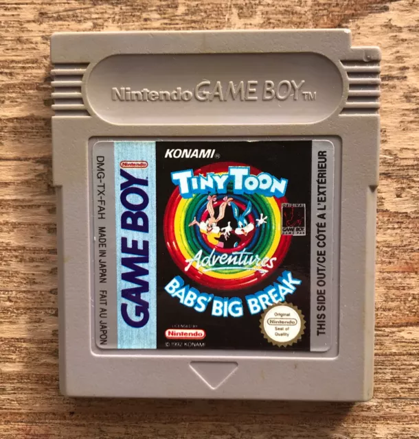 Tiny Toon Adventures Bab's Big Break Nintendo GameBoy Game For Sale