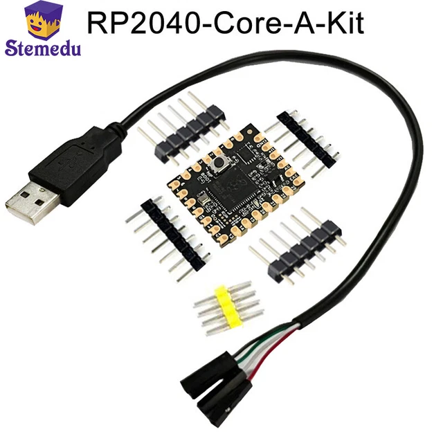 RASPBERRY PI PICO Stamp Hole Development Board RP2040-Core-A based on ...
