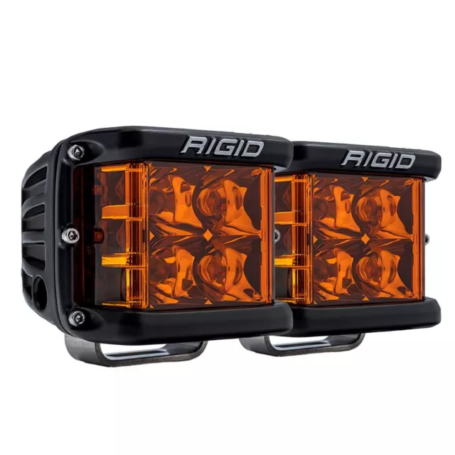 Rigid Industries 262214 D-Ss LED Off Route Léger Spot Avec Ambre Pro Verre Paire