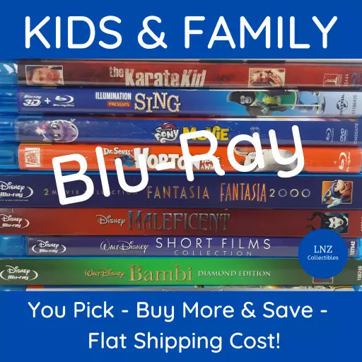 Kids & Family Blu-ray DVD Disney Movies **YOU PICK** **Read Description**