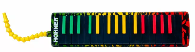 HOHNER AirBoard Rasta 32 Melodic + Softcase