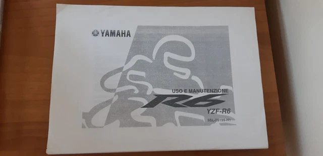 Manuale uso e manutenzione R6 2003 completo fotocopia