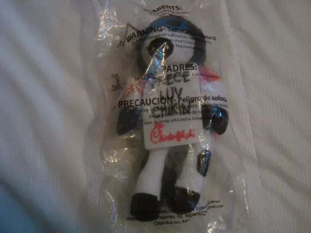 Chick-Fil-A Rainbow Peace Cow Soft Toy Plush *Peece Luv Chikin* Pilot New Sealed