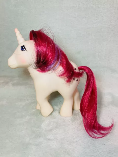 Hasbro - Vintage 1983 My Little Pony - G1 Moondancer - Unicorn w/Moon & Stars