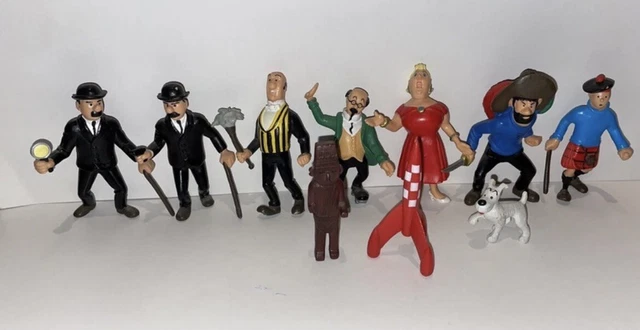 FIGURINE TINTIN -KILT ECOSSAIS -Hergé Plastoy 1994