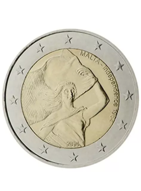 2€ Commémorative Malte 2014 Indépendance UNC Neuve