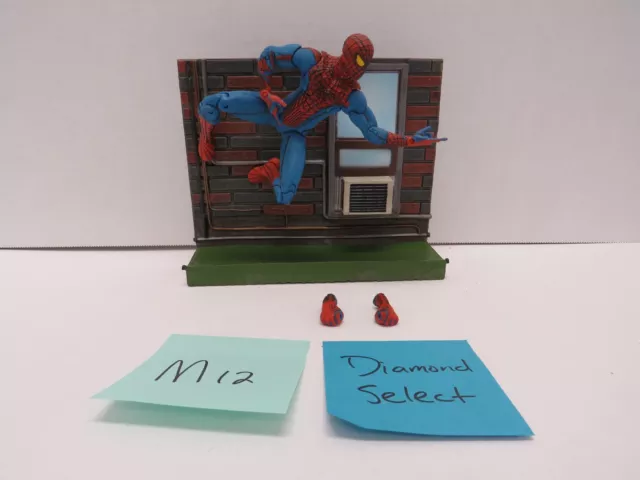 Spider-Man 2 Amazing Diamond Select 7" MARVEL Loose COMPLETE M12