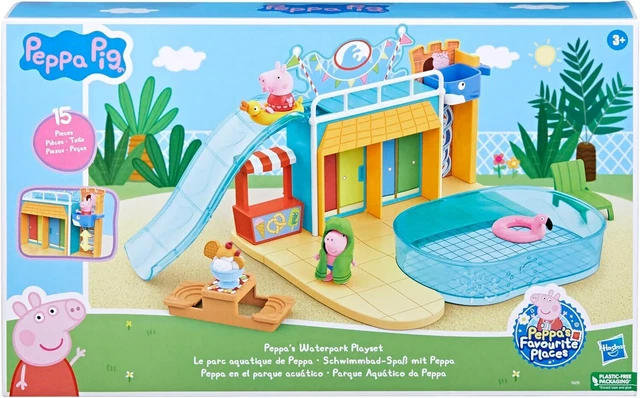 Maison de luxe Peppa Pig avec 2 figurines - Ensemble de figurines