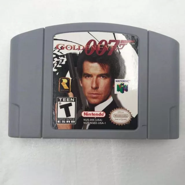Golden EYE 007 Video Game Cards Cartridge for Nintendo N64 Console US Version