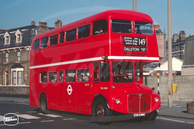 Aec Rcl BUS PHOTO - London Transport RCL2248 CUV248C AEC Routemaster coach on ...