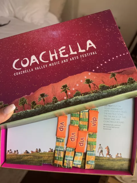 (5) Coachella 2023 VIP Passes - Weekend 1  - AT COST