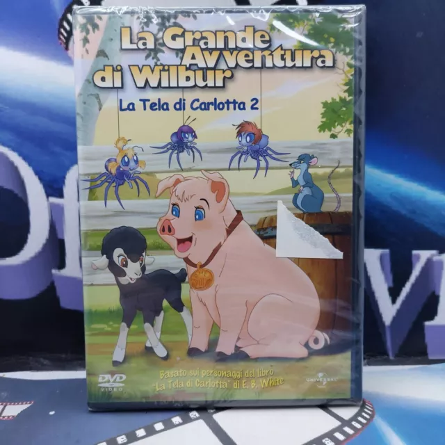 LA GRANDE AVVENTURA DI WILBUR la tela di carlotta 2* dvd EUR 29,90