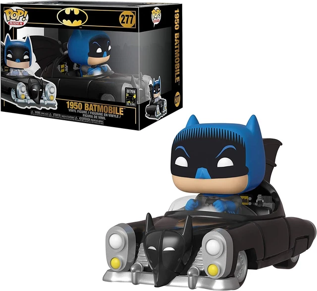 Funko Batman 1950 POP Rides Batmobile 80th Vinyl Figur #277 NEU & OVP
